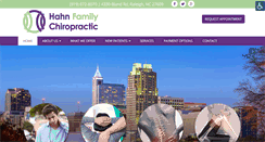 Desktop Screenshot of hahnfamilychiropractic.com